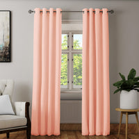 cotton long door curtain