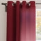 Canvas Rich Maroon Curtain (Pack of 1)