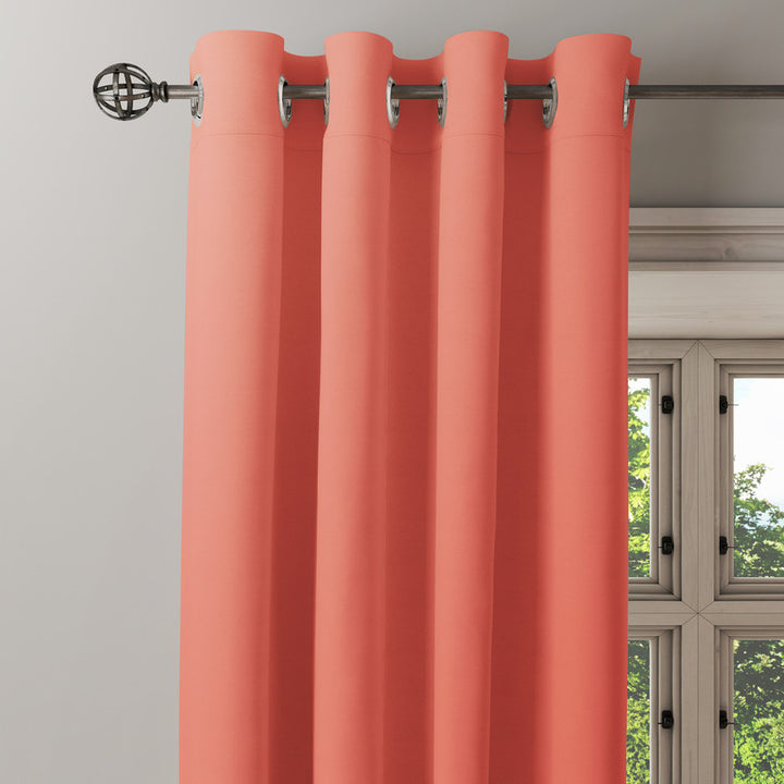 cotton long door curtain