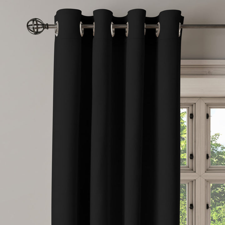 cotton long door curtain