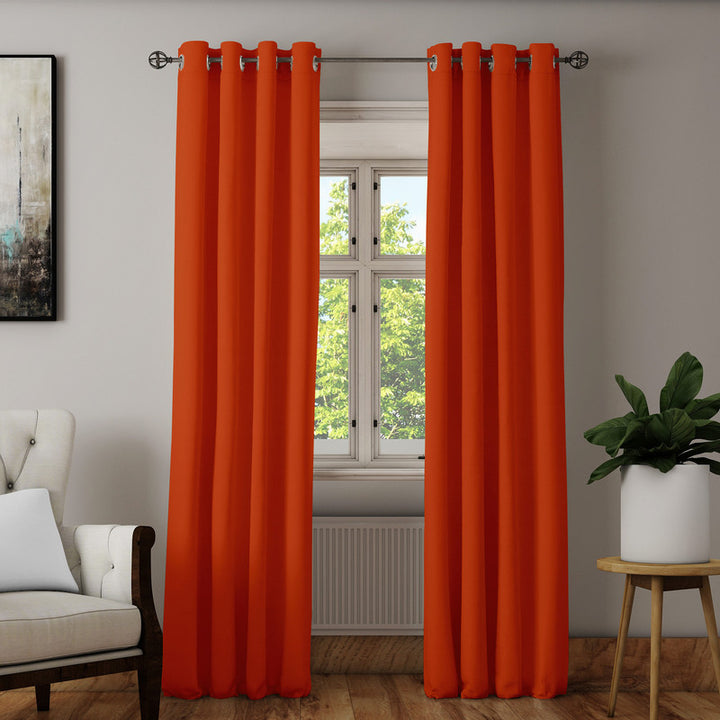 cotton long door curtain