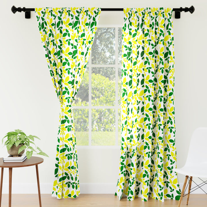 polyester long door curtains