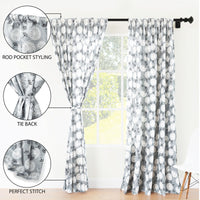 polyester door curtains