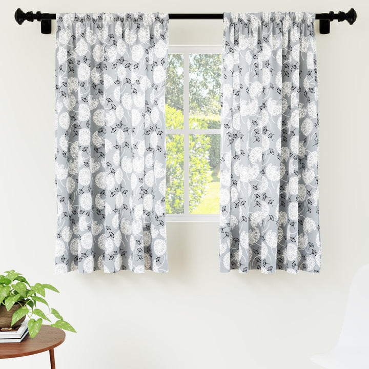 polyester window curtains