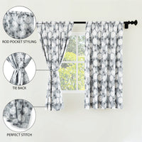 polyester window curtains