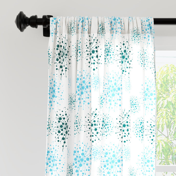 polyester long door curtains