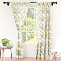 polyester long door curtains