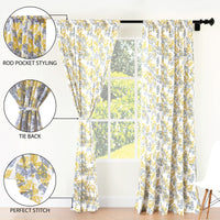 polyester long door curtains