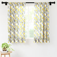 polyester window curtains