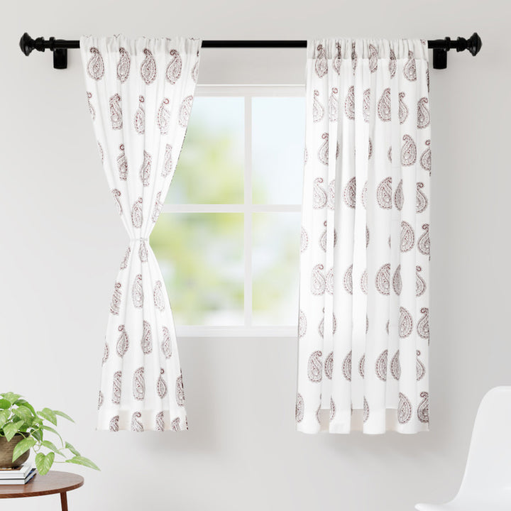 polyester window curtains