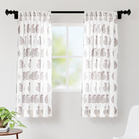 polyester window curtains