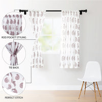 polyester window curtains