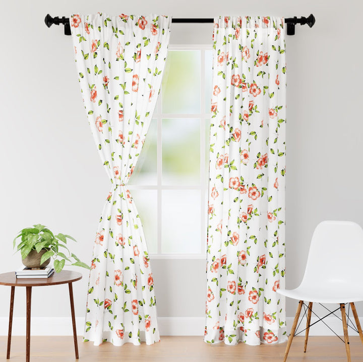 polyester long door curtains