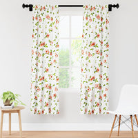 polyester window curtains