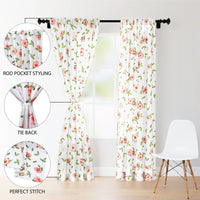 polyester long door curtains