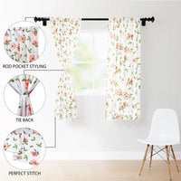 polyester window curtains