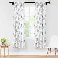 polyester window curtains