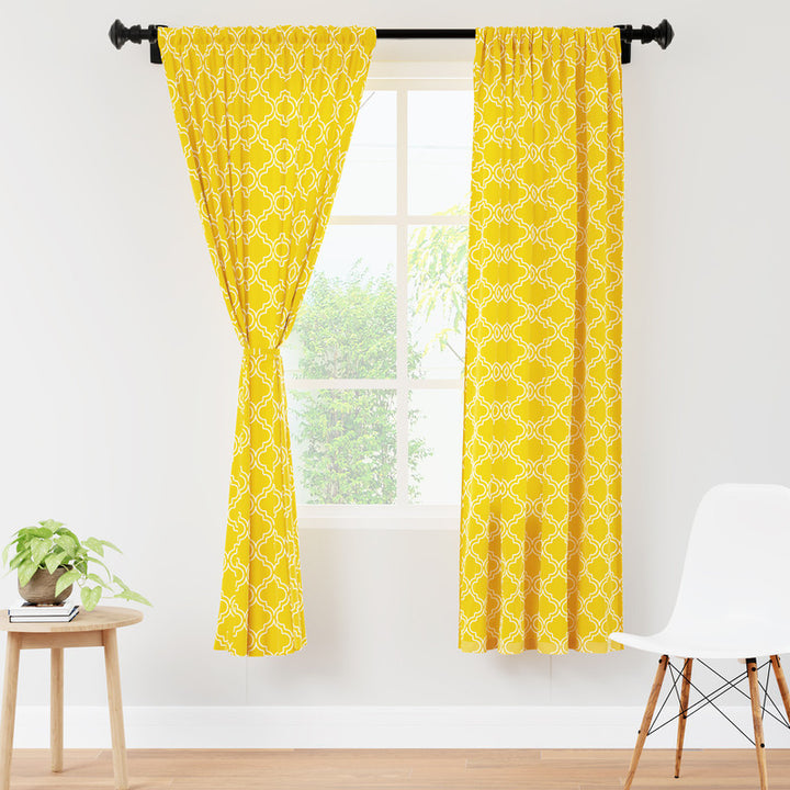 polyester window curtains