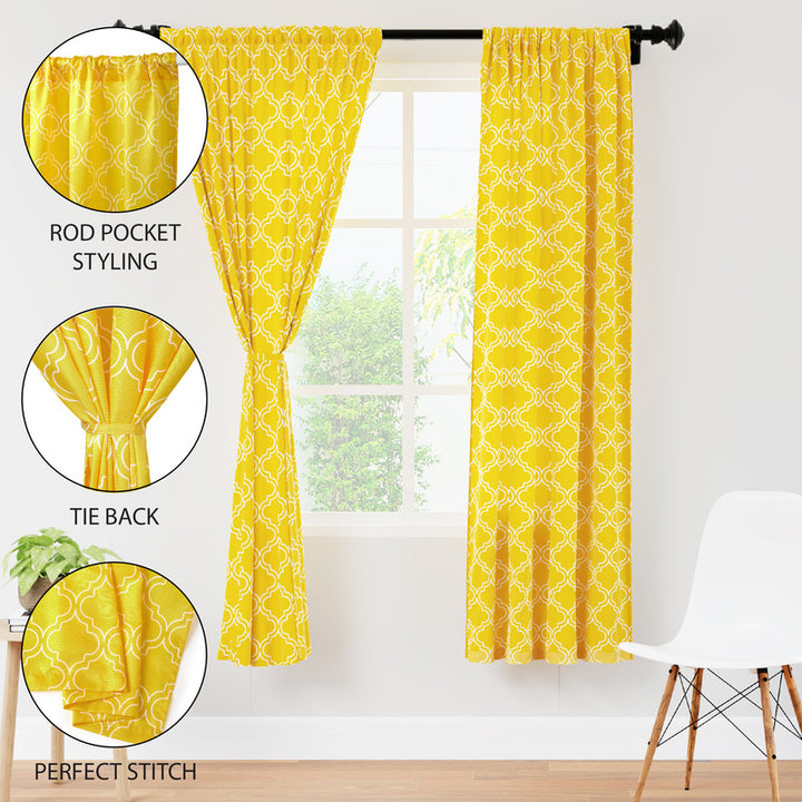 polyester window curtains