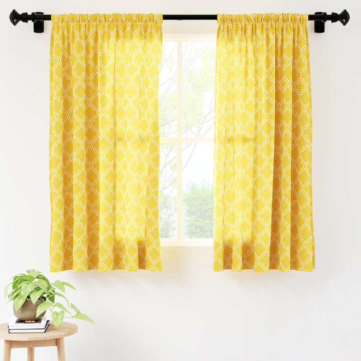 polyester window curtains