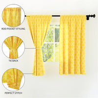 polyester window curtains