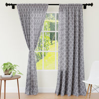 polyester long door curtains