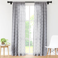 polyester long door curtains