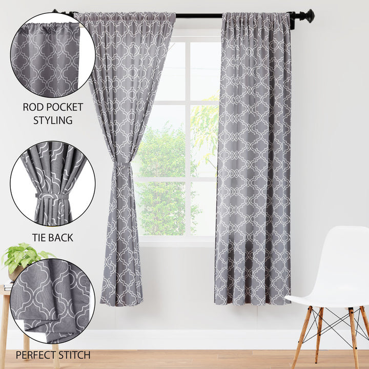 polyester window curtains