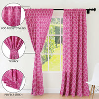 polyester long door curtains