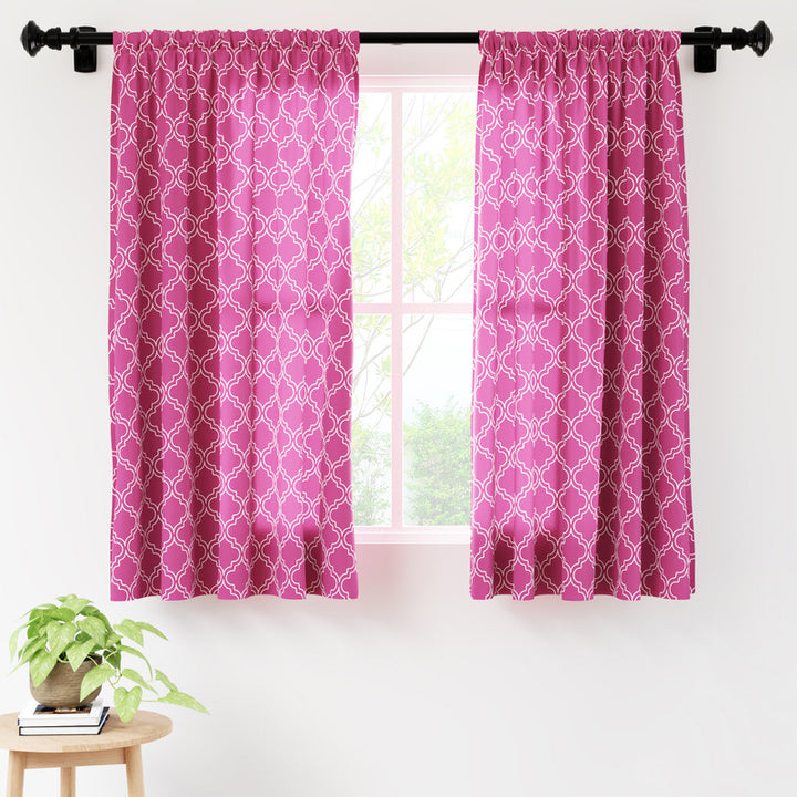 polyester window curtains