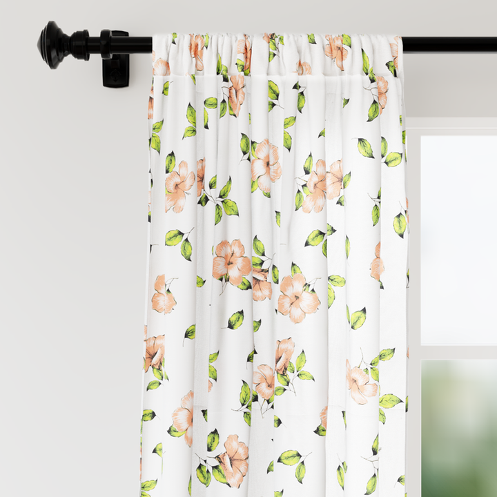 polyester long door curtains