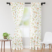 polyester long door curtains