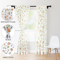 polyester long door curtains