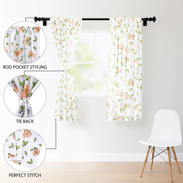 polyester window curtains