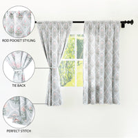 polyester window curtains