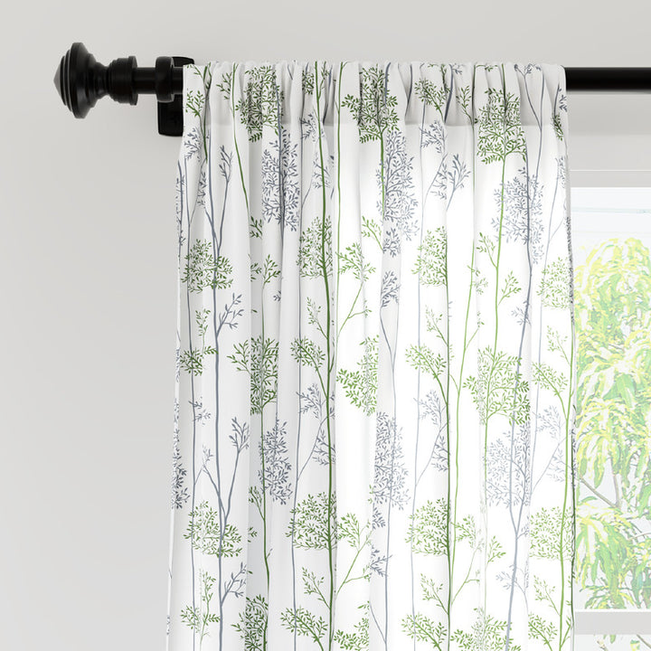 polyester long door curtains