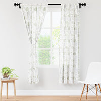 polyester window curtains