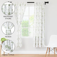 polyester window curtains