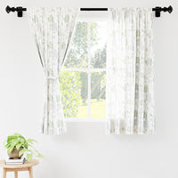 polyester window curtains