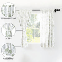 polyester window curtains