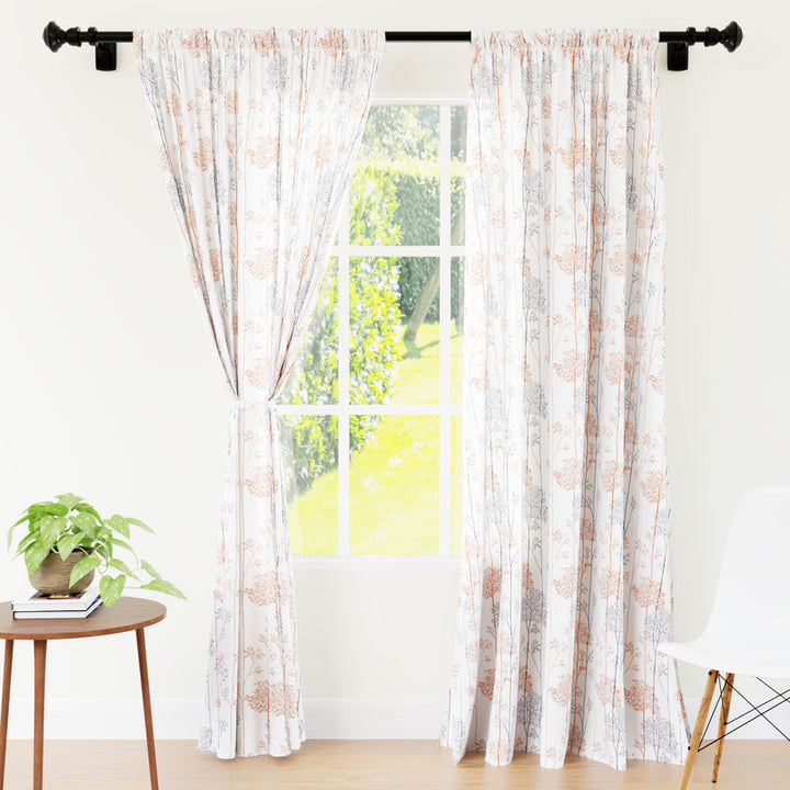 polyester long door curtains