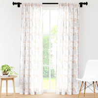 polyester long door curtains