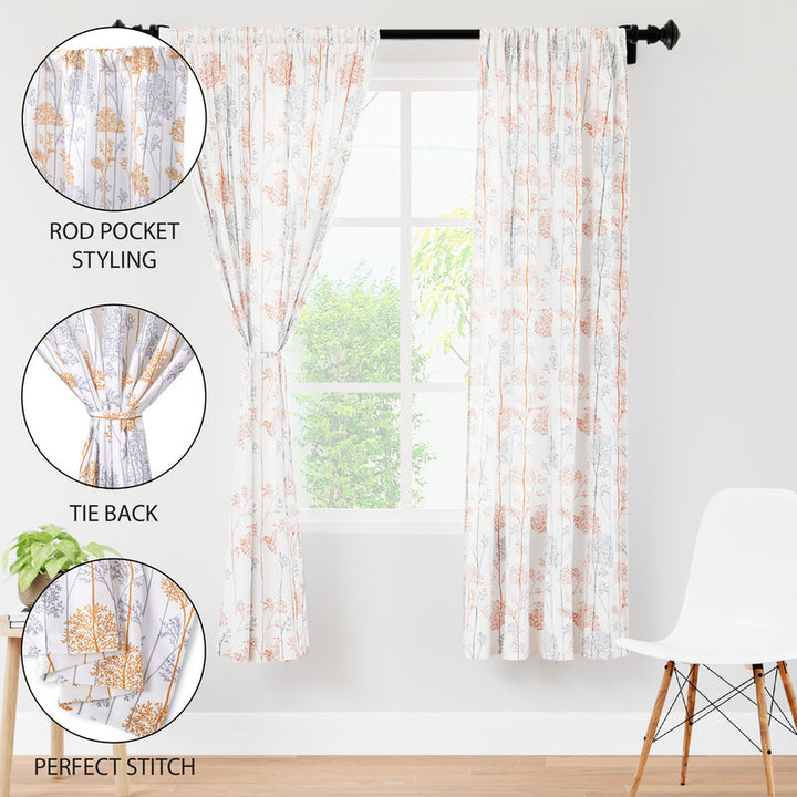 polyester window curtains