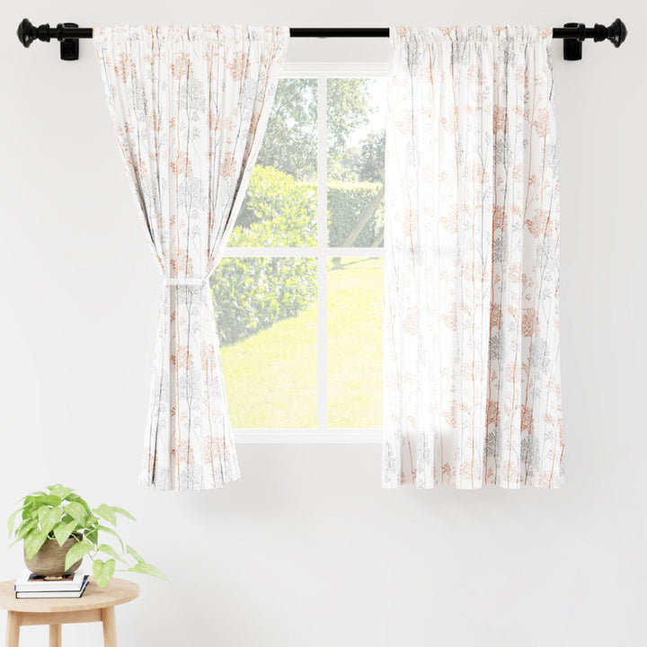 polyester window curtains