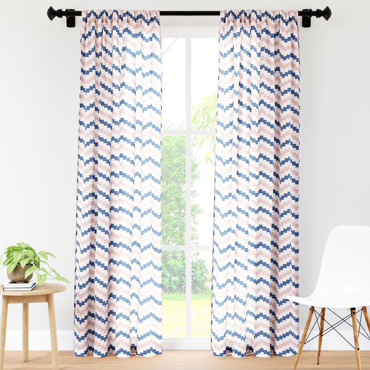 polyester long door curtains