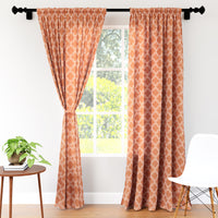 polyester long door curtains