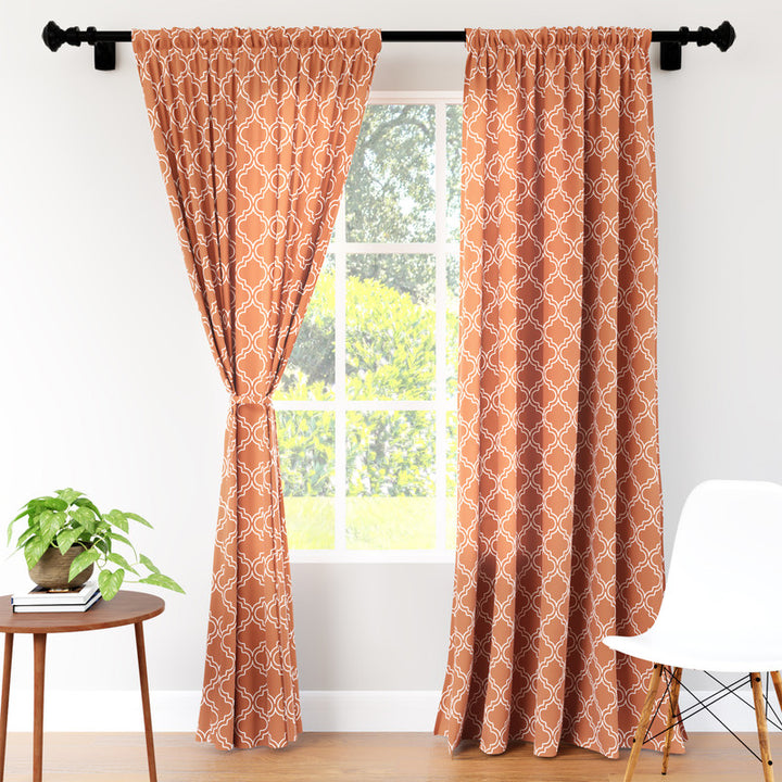 polyester long door curtains