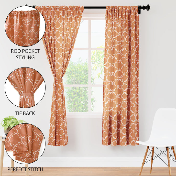 polyester window curtains