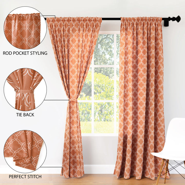 polyester long door curtains