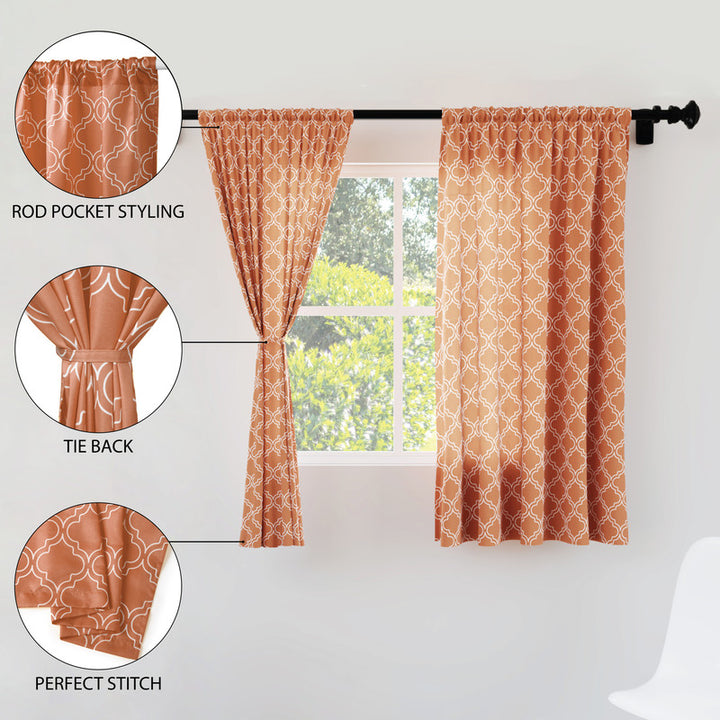 polyester window curtains